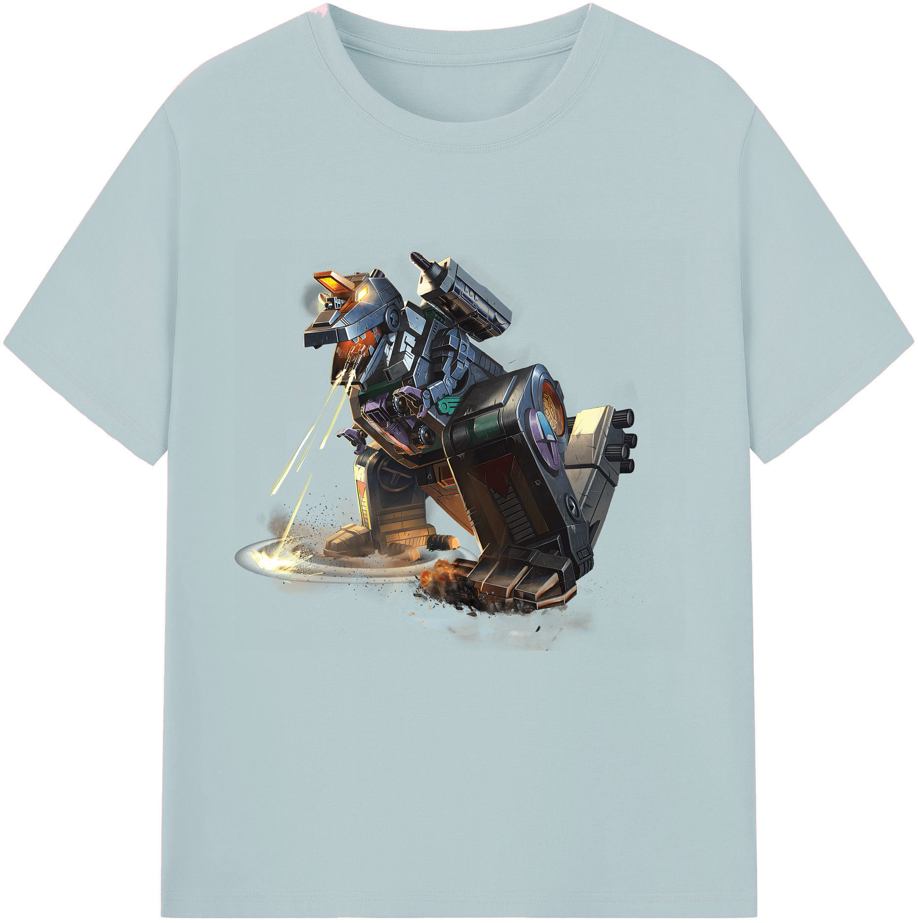 （画像用） Transformers トランスフォーマー 綿100％半袖Tシャツ（フロントプリント）